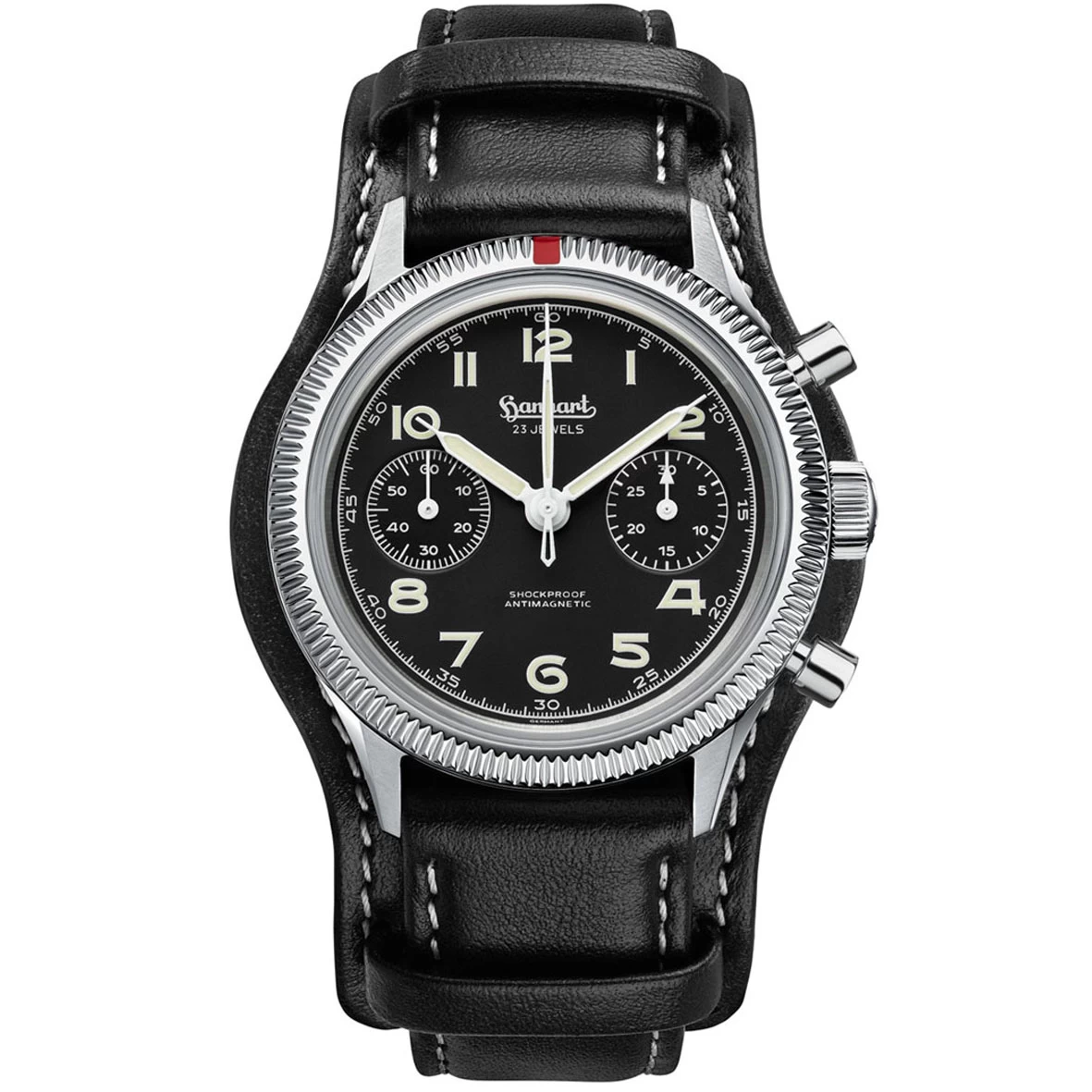 Montre Hanhart 417 ES Steve Mc. Mécanique Diamètre 39 Mm- H701.210-7010 1 Montre Hanhart 417 ES Steve Mc. Mécanique Diamètre 39 Mm- H701.210-7010