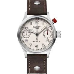 Montre Hanhart Pioneer Monoscope Automatique Diamètre 45 Mm- 732.220-0110