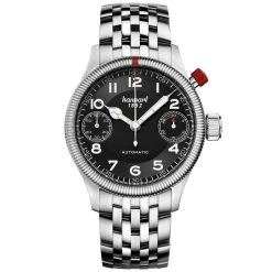 Montre Hanhart Pioneer Monoscope Automatique Diamètre 45 Mm- 733.210-6428