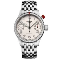 Montre Hanhart Pioneer Monoscope Automatique Diamètre 45 Mm- 733.220-6428