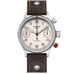 Montre Hanhart Pioneer TwinDicator Automatique Diamètre 45 Mm- 731.200-0110