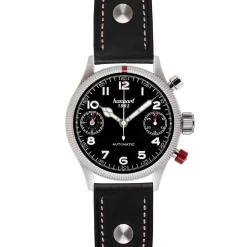 Montre Hanhart Pioneer TwinDicator Automatique Diamètre 45 Mm- 731.210-0010