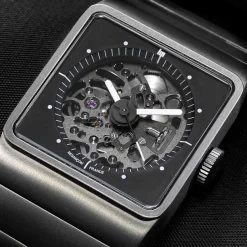 Montre Lip Big TV Titane 671656- Homme - Cadran Noir- - -Hamilton Magasin ori montre lip big tv titane 671656 homme cadran noir 45009 66938