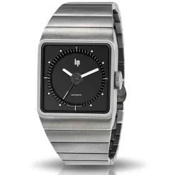 Montre Lip Big TV Titane 671657- Homme - Cadran Noir- -