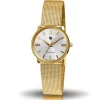 Montre Lip Dauphine 671474- Femme - Cadran Argent- 29 Mm - Acier Et PVD Doré