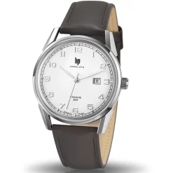 Montre Lip Himalaya - Homme - Cadran Blanc- 40 Mm - Acier Inoxydable - 671547