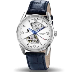 Montre Lip Himalaya - Homme - Cadran Blanc- 40 Mm - Acier Inoxydable - 671713