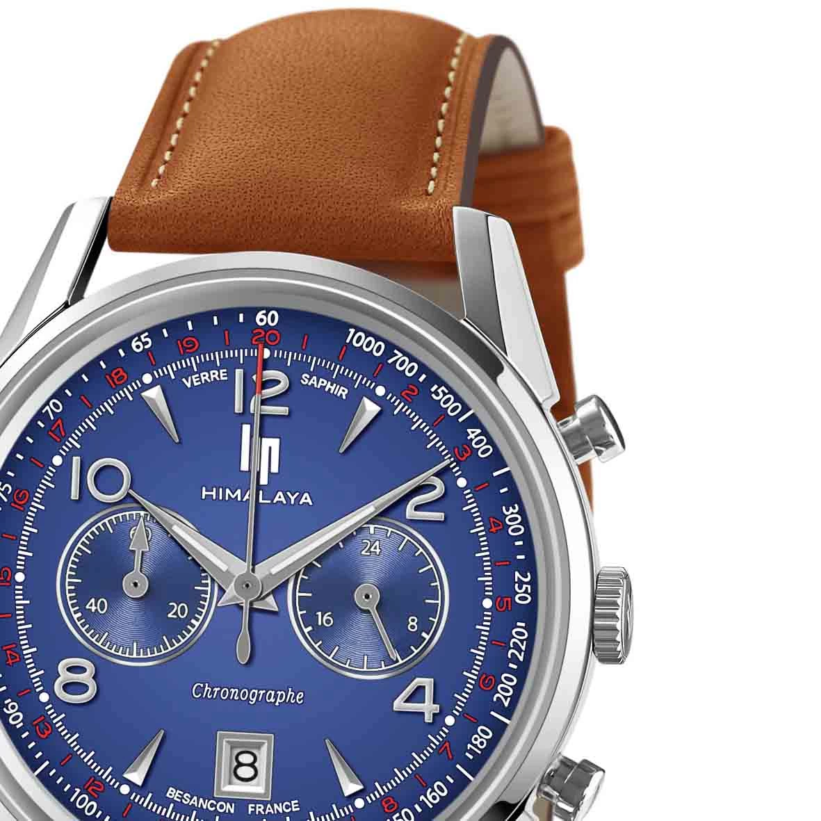 Montre Lip Himalaya - Homme - Cadran Bleu- 40 Mm - Acier Inoxydable - 671597 2 Montre Lip Himalaya - Homme - Cadran Bleu- 40 Mm - Acier Inoxydable - 671597 – Image 2
