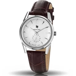 Montre Lip Himalaya - Unisexe - Cadran Argent- 35 Mm - Acier Inoxydable - 671041