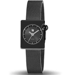Montre Lip Mach 2000 Mini - - Cadran Noir- 30 X 28 Mm - Acier Et PVD -671391