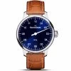 Montre MeisterSinger N 01 Méca - Ponçage Solaire Bleu 43 Mm- AM3308