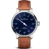 Montre MeisterSinger N 03 Auto - Ponçage Solaire Bleu 43 Mm- AM908