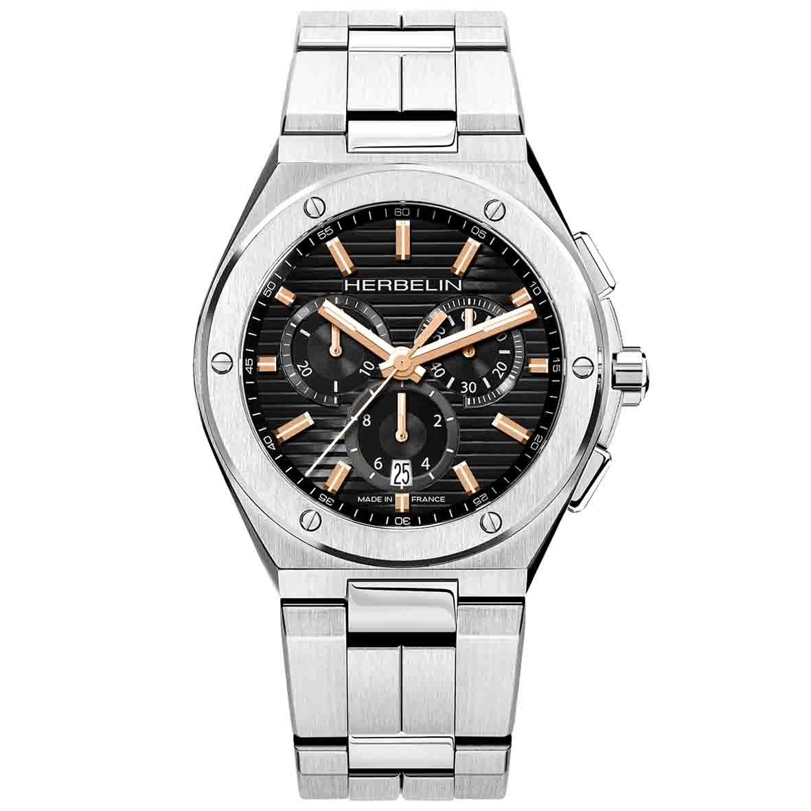 Montre Michel Herbelin Cap Camarat Homme Quartz Chronographe - 37645B14TR 1 Montre Michel Herbelin Cap Camarat Homme Quartz Chronographe - 37645B14TR