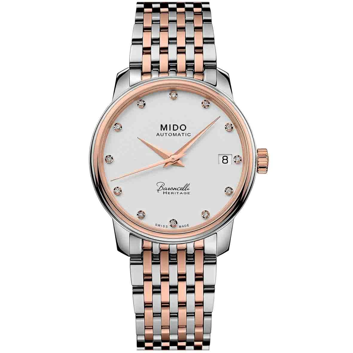Montre Mido Baroncelli Heritage Lady 33 Mm- M027.207.22.016.00 1 Montre Mido Baroncelli Heritage Lady 33 Mm- M027.207.22.016.00