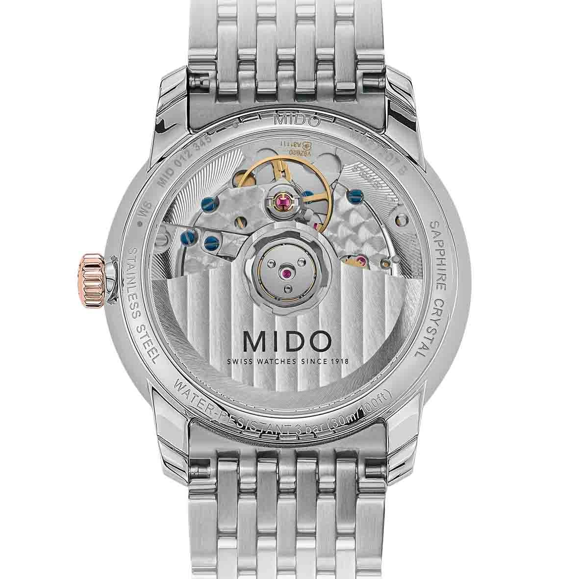 Montre Mido Baroncelli Heritage Lady 33 Mm- M027.207.22.016.00 2 Montre Mido Baroncelli Heritage Lady 33 Mm- M027.207.22.016.00 – Image 2