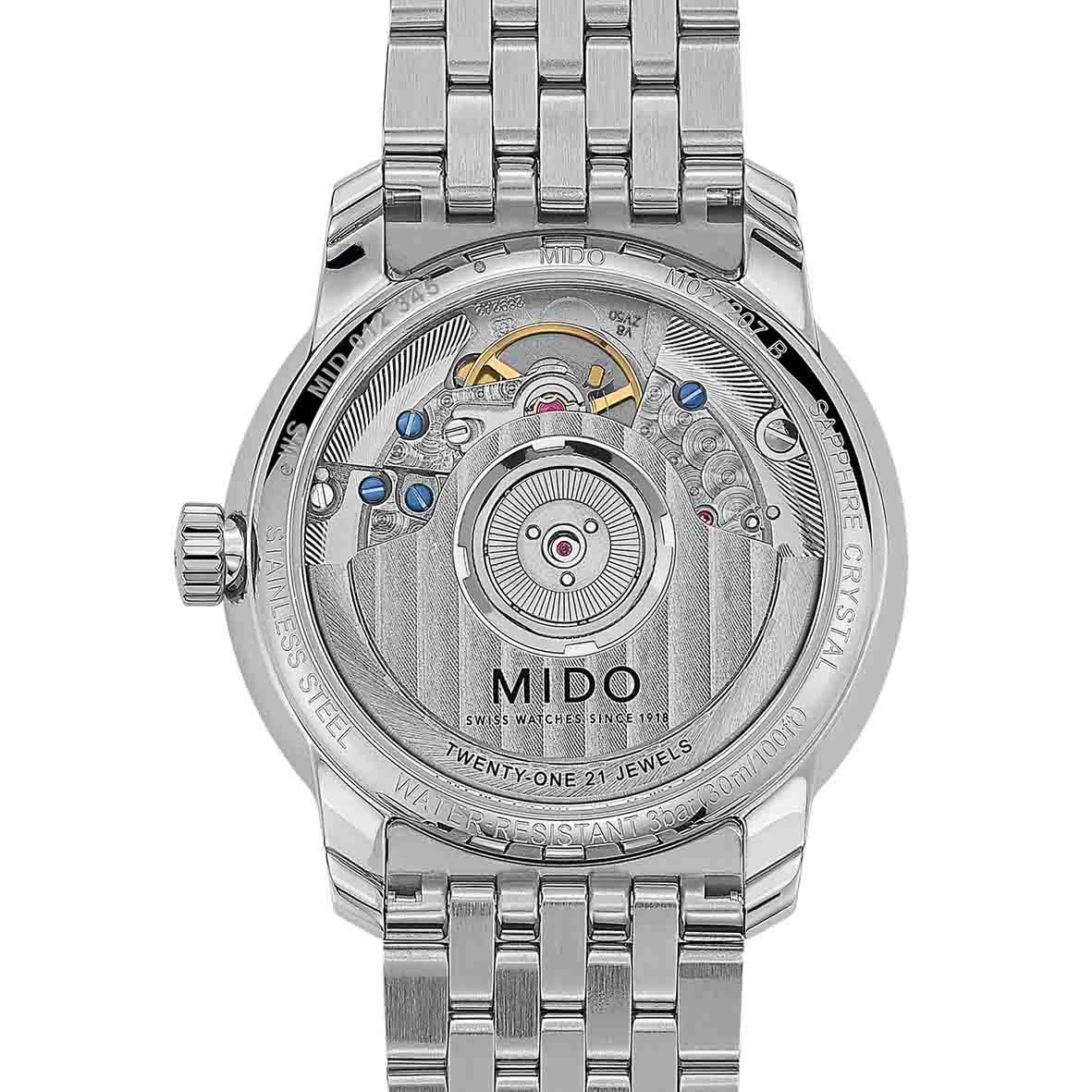 Montre Mido Baroncelli Smiling Moon Lady 33.3 Mm- M027.207.11.010.01 2 Montre Mido Baroncelli Smiling Moon Lady 33.3 Mm- M027.207.11.010.01 – Image 2