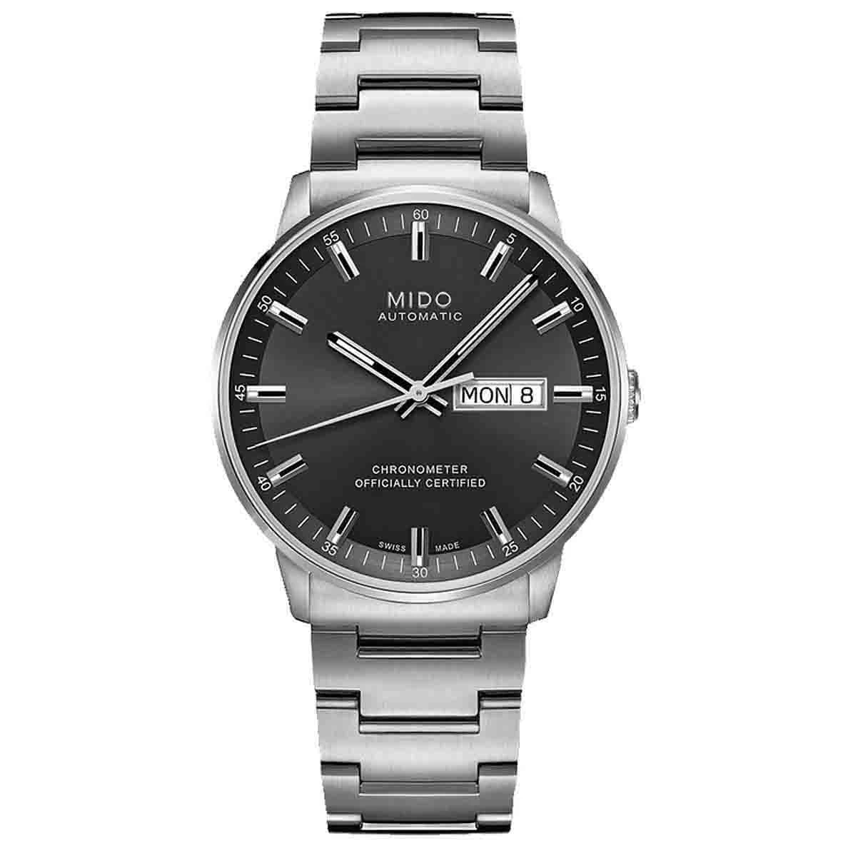 Montre Mido Commander Chronometer Cosc 40 Mm- M021.431.11.061.00 1 Montre Mido Commander Chronometer Cosc 40 Mm- M021.431.11.061.00