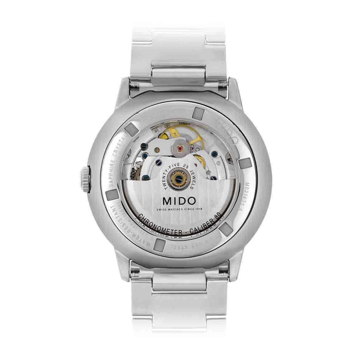 Montre Mido Commander Chronometer Cosc 40 Mm- M021.431.11.061.00 2 Montre Mido Commander Chronometer Cosc 40 Mm- M021.431.11.061.00 – Image 2