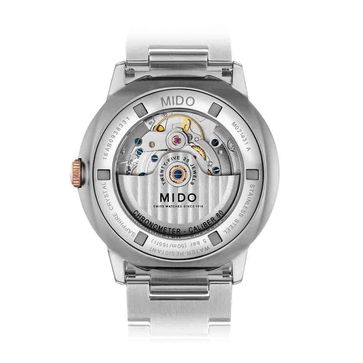 Montre Mido Commander Chronometer Cosc 40 Mm- M021.431.22.031.00 2 Montre Mido Commander Chronometer Cosc 40 Mm- M021.431.22.031.00 – Image 2