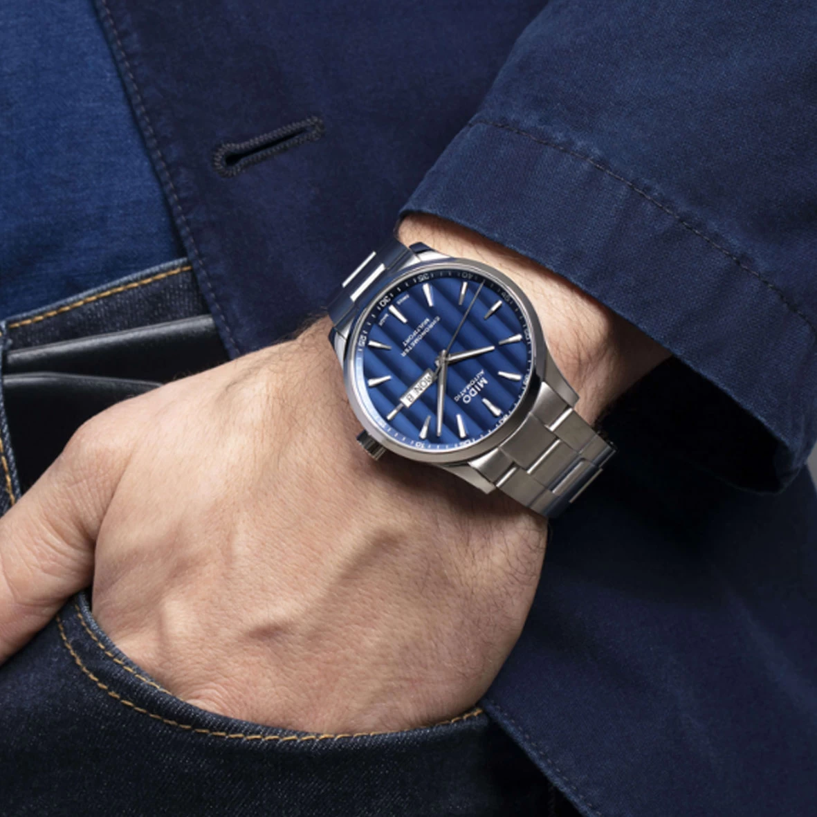 Montre Mido Multifort Chronometer 1 42 Mm- M038.431.11.041.00 4 Montre Mido Multifort Chronometer 1 42 Mm- M038.431.11.041.00 – Image 4