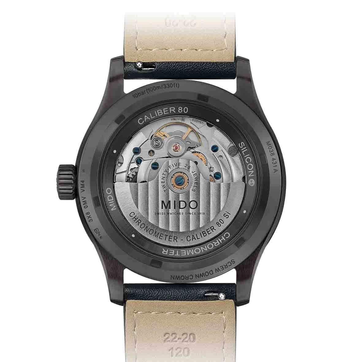 Montre Mido Multifort M Chronometer 42 Mm- M038.431.36.057.00 2 Montre Mido Multifort M Chronometer 42 Mm- M038.431.36.057.00 – Image 2