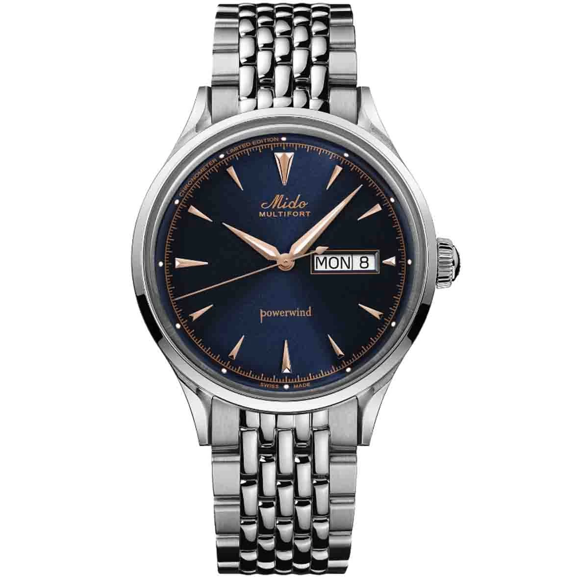 Montre Mido Multifort Powerwind- Edition Limitée 40 Mm- M040.408.11.041.00 1 Montre Mido Multifort Powerwind- Edition Limitée 40 Mm- M040.408.11.041.00