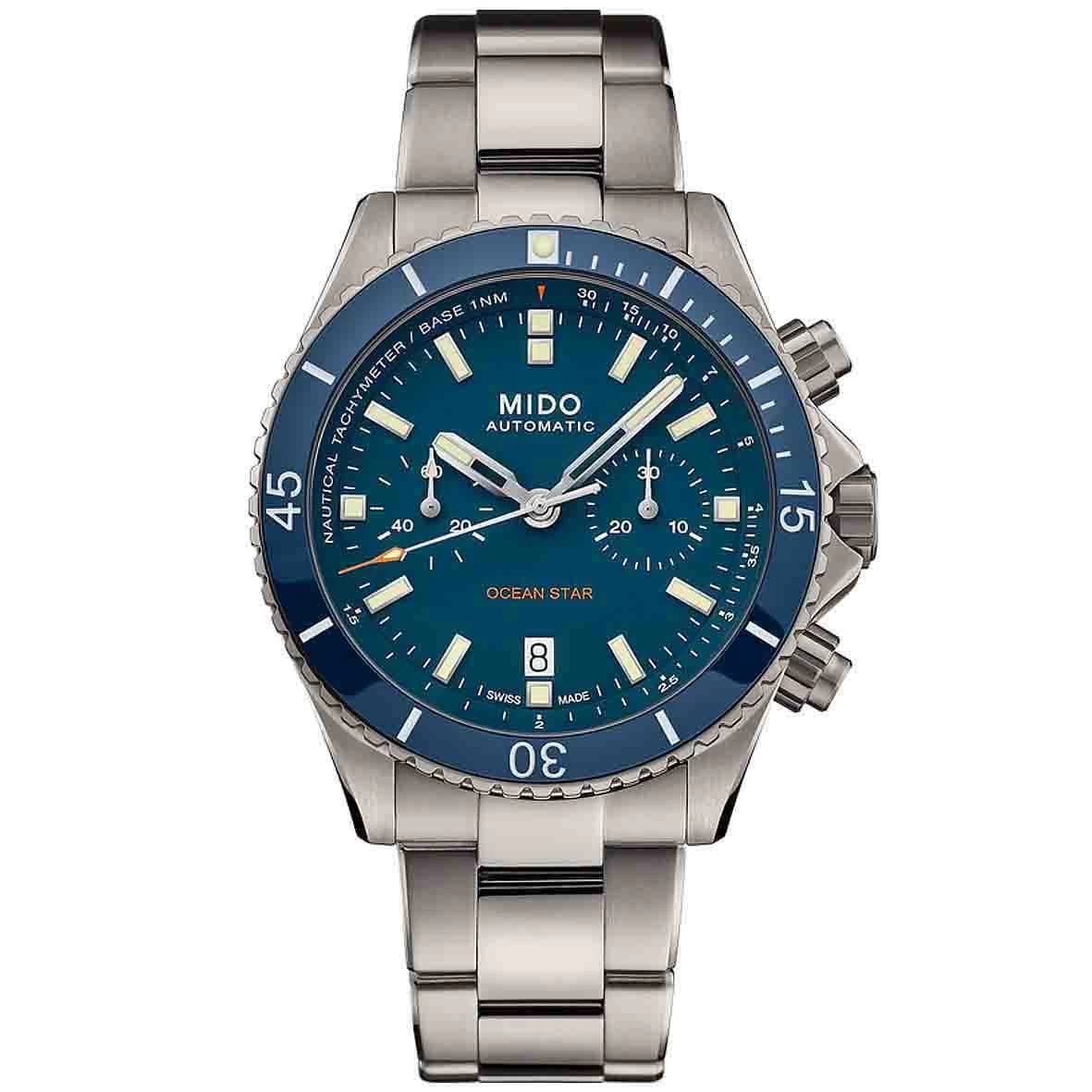 Montre Mido Ocean Star Chronograph 44 Mm- M026.627.44.041.00 1 Montre Mido Ocean Star Chronograph 44 Mm- M026.627.44.041.00