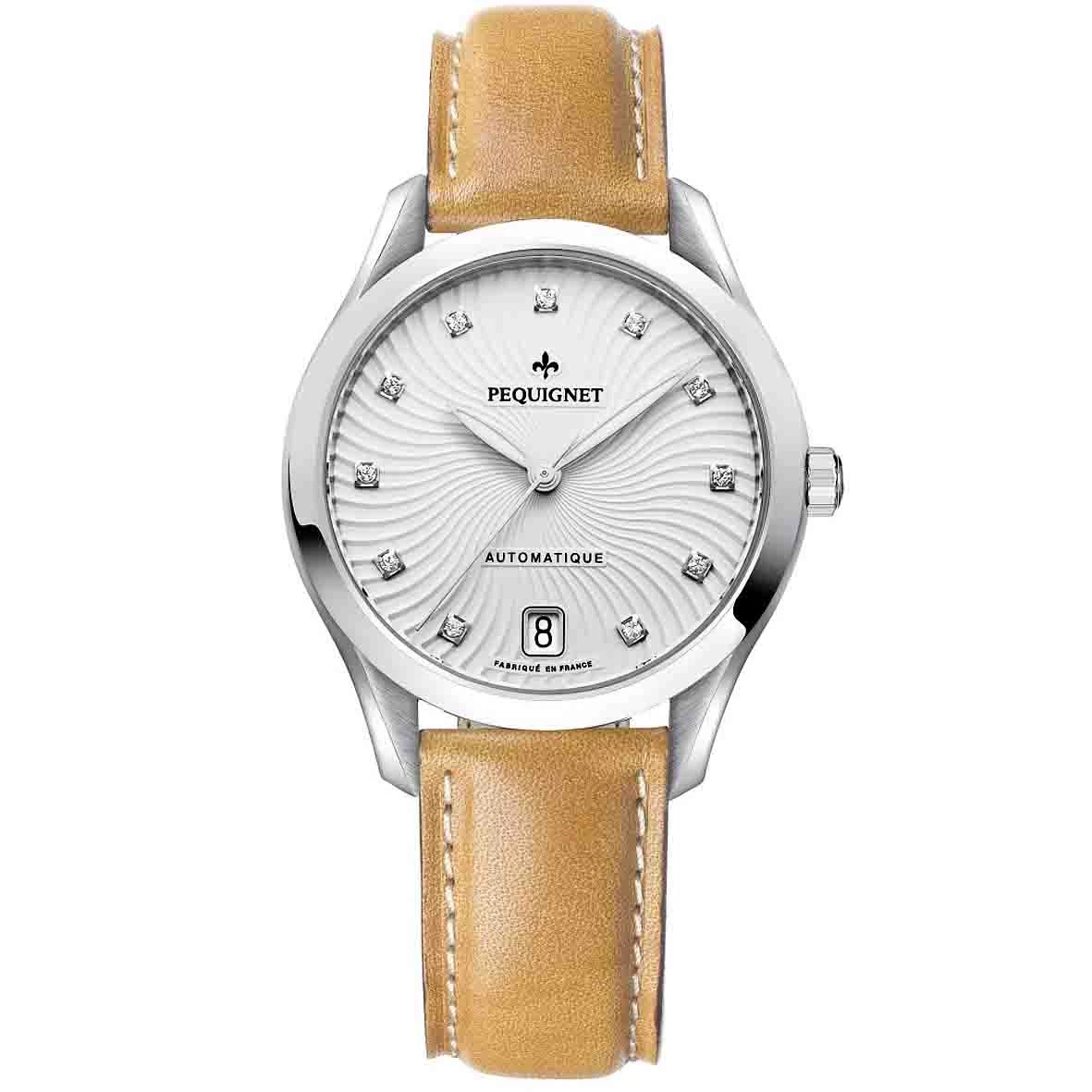 Montre Pequignet Elégance - 34 Mm Femme -4000433S-CG 1 Montre Pequignet Elégance - 34 Mm Femme -4000433S-CG