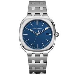 Montre Pequignet Manufacture Concorde Automatique Cadran Bleu Marine - 9040473-40