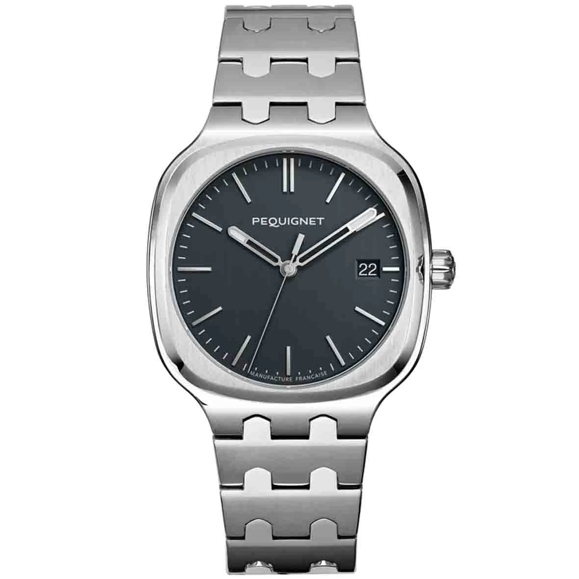 Montre Pequignet Manufacture Concorde Calibre Initial Cadran Gris Anthracite - 9040443-40 1 Montre Pequignet Manufacture Concorde Calibre Initial Cadran Gris Anthracite - 9040443-40