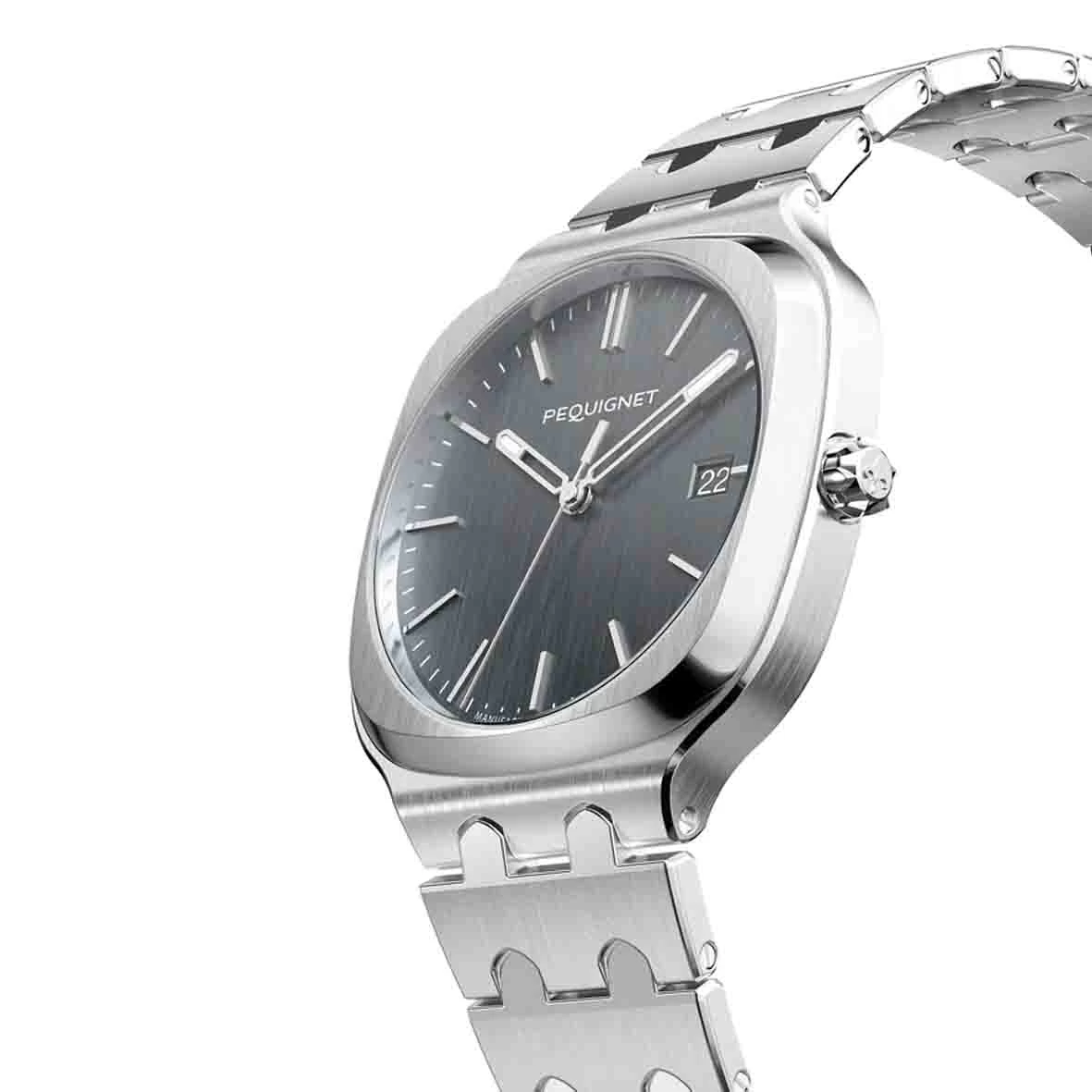 Montre Pequignet Manufacture Concorde Calibre Initial Cadran Gris Anthracite - 9040443-40 2 Montre Pequignet Manufacture Concorde Calibre Initial Cadran Gris Anthracite - 9040443-40 – Image 2