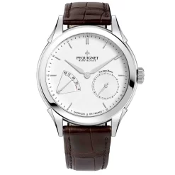 Montre Pequignet Royale Origine Automatique Cadran Blanc - 9010133-CM