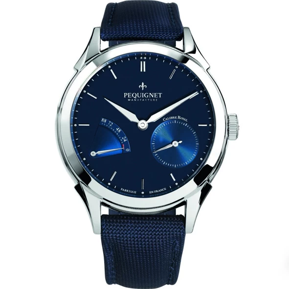 Montre Pequignet Royale Origine Automatique Cadran Bleu - 9010173-COB 1 Montre Pequignet Royale Origine Automatique Cadran Bleu - 9010173-COB