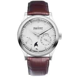 Montre Pequignet Royale Paris Automatique Cadran Blanc - 9007633