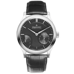Montre Pequignet Royale Paris Automatique Cadran Gris Anthracite - 9007143
