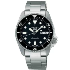 Montre Seiko 5 - Cadran Noir - 38 Mm - SRPK29K1