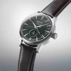 Montre Seiko Presage - Mockingbird Cocktail SSA459J1 Cadran Vert - 41 Mm -Hamilton Magasin ori montre seiko presage mockingbird cocktail ssa459j1 cadran vert 41 mm 46294 69065