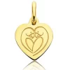 Pendentif Cur Love Bird Or Jaune - -Vaiana - J9424X0000
