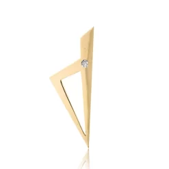 Pendentif Corse Et Diamant Or Jaune Astrid - PS3DTS