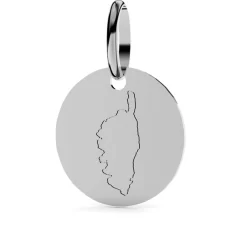 Pendentif Corse Or Blanc Coralie - XMB2015G