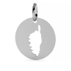 Pendentif Corse Or Blanc Mahina - XMB2116G