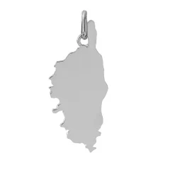 Pendentif Corse Or Blanc Mereana - XP1387G