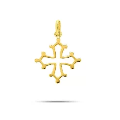Pendentif Croix Occitane En Or Jaune Or Jaune Héloïse