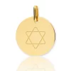Pendentif Etoile De David En Or Jaune - Mereana -XM1060