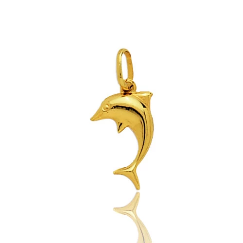 Pendentif Or Jaune Dauphin Or Jaune - -Rhodia - 2702 1 Pendentif Or Jaune Dauphin Or Jaune - -Rhodia - 2702