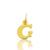 Pendentif Or Jaune Initiale G Ysaline