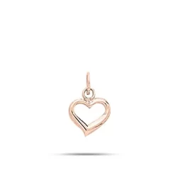 Pendentif Or Rose Coeur Or Rose - -Vahiné - 2816R