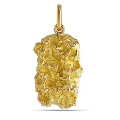 Pendentif Pépite Or Jaune - -Minea - P1856