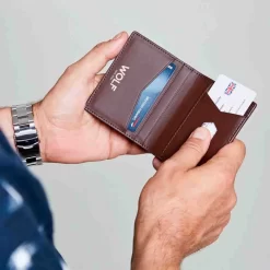 Porte-carte D'identité Wolf 1834 - Signature - Marron - 776333