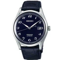 Seiko Presage SJE077J1 Cadran Bleu Foncé - 39 Mm